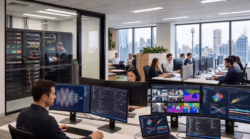 Office Space for AI Companies in Australia: Connectivity, Power, and Security Filters