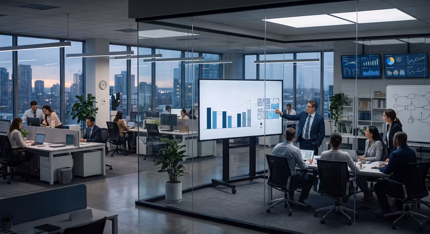 The Real Office-Market Risk From AI Isn’t Job Loss. It’s Headcount Uncertainty