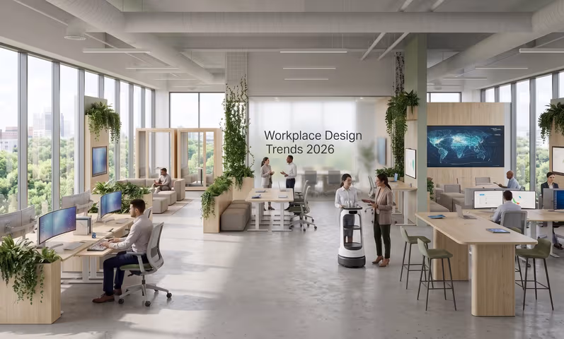 Workplace Design Trends 2026: 10 Trends Shaping Flexible Offices