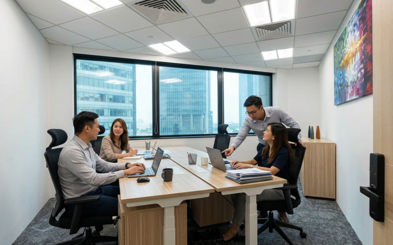 9 Raffles Place Level 9 Republic Plaza, Singapore, 1 DESK 9 Raffles Place Level 9 Republic Plaza, Singapore Image 1