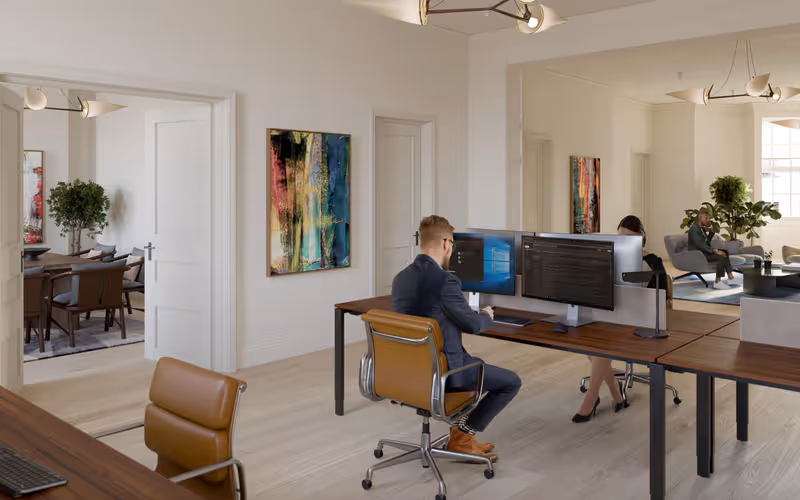25 Bruton Street, Mayfair, 12 DESKS 25 Bruton Street, Mayfair image 1