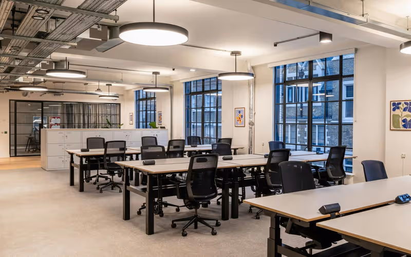 19-23 Wells Street, Fitzrovia, 42 DESKS 19-23 Wells Street, Fitzrovia image 1