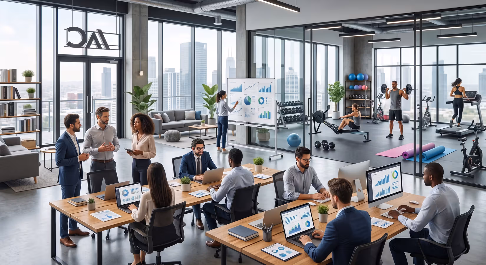 Top 10 Reasons Why a Coworking Space With a Gym Is Worth It