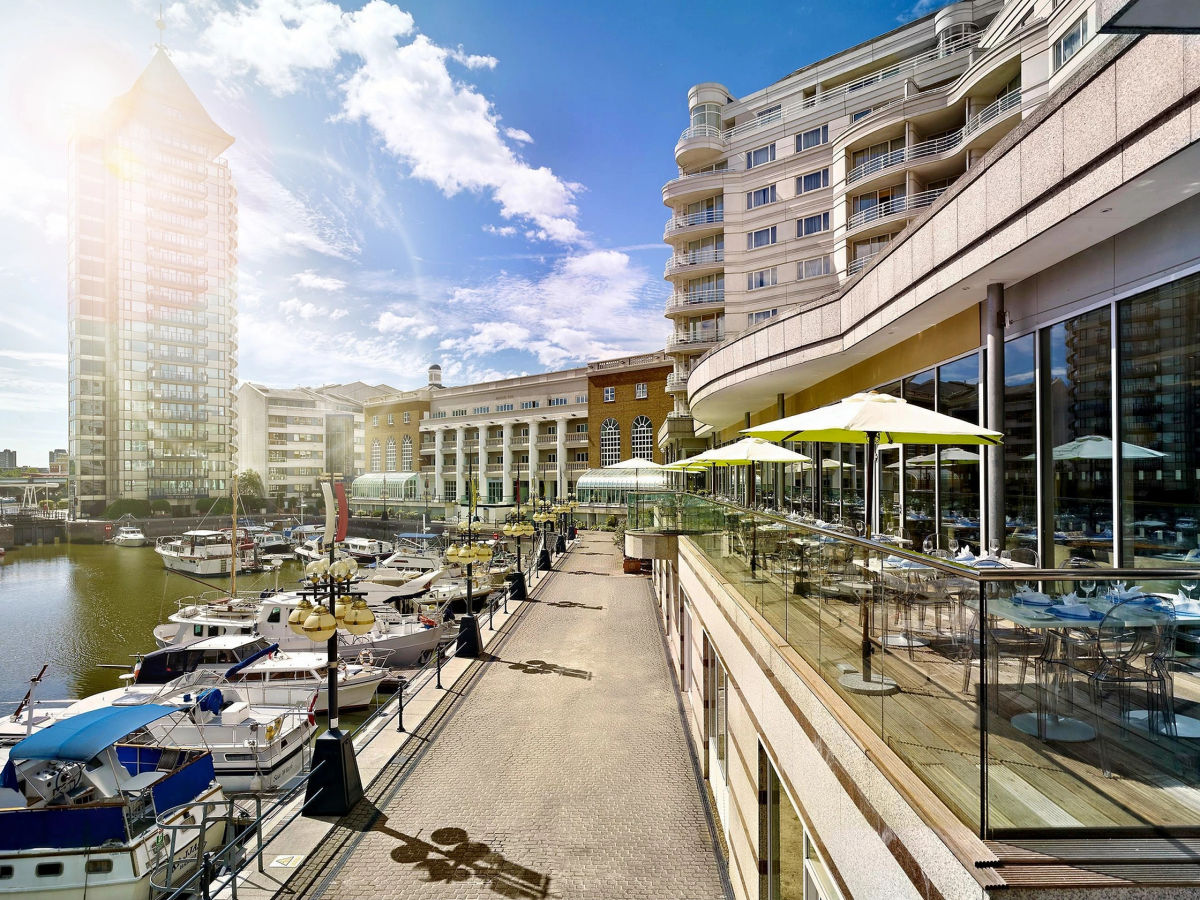 Chelsea Harbour Estates workspace interior