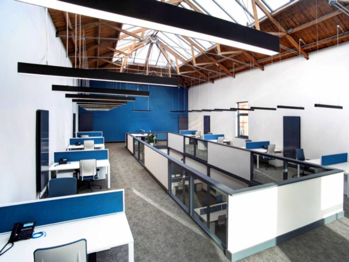 The Racquets Court workspace interior