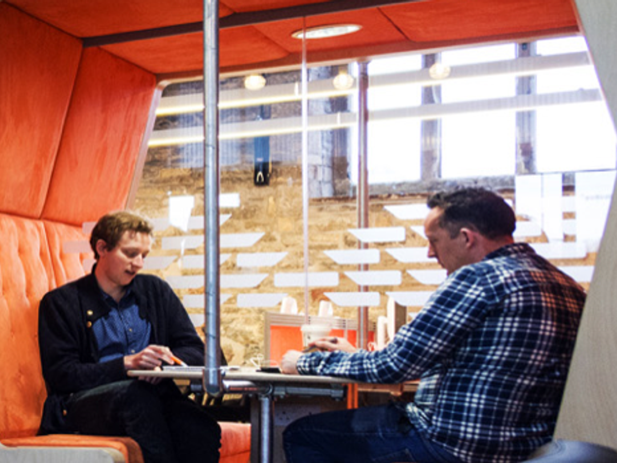 Engine Shed workspace interior