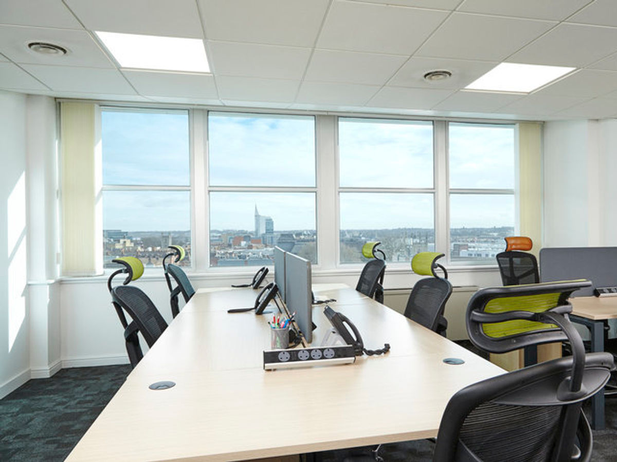Reading Business Centre workspace interior