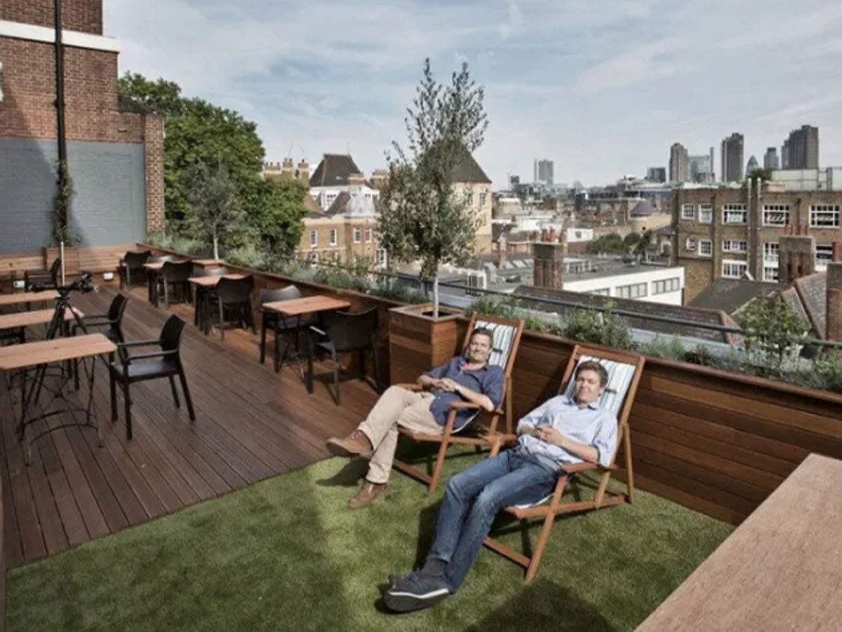The Finsbury Business Centre workspace interior