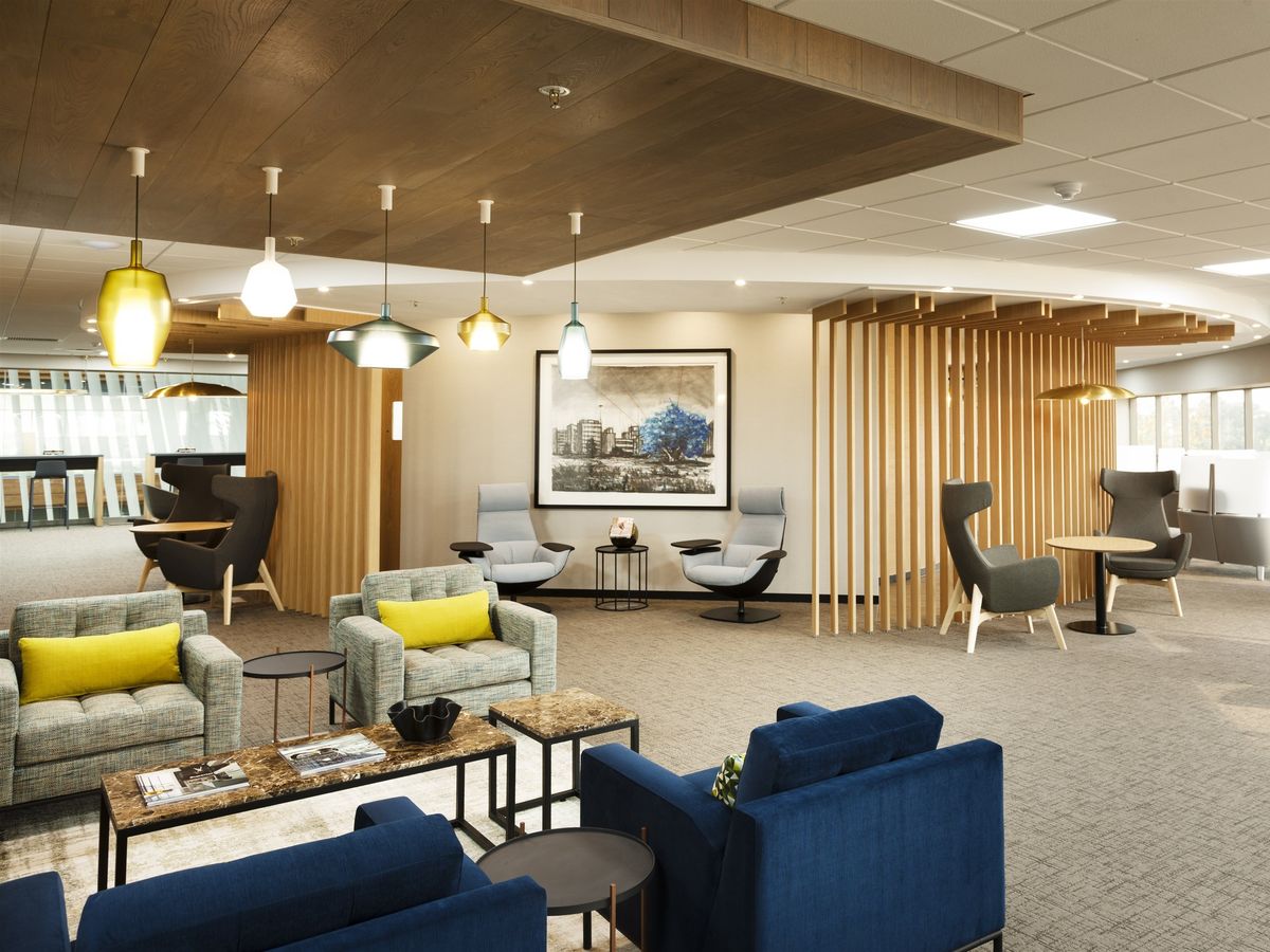 Future Space workspace interior