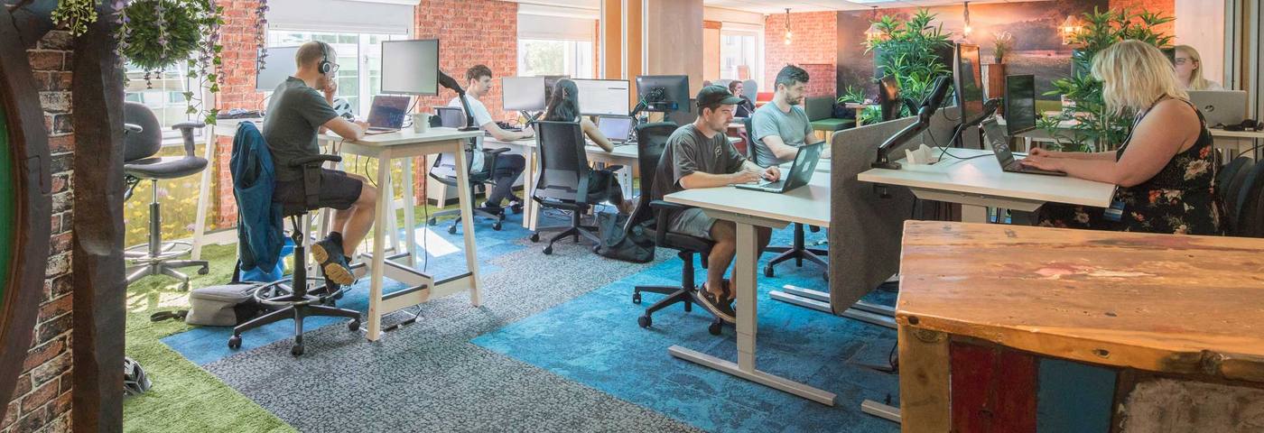 Desklodge House workspace