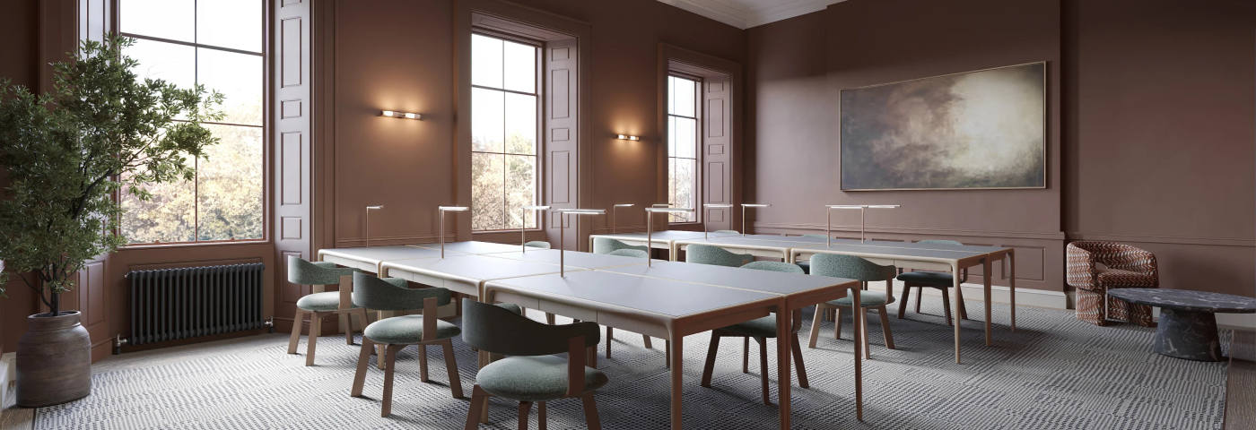 The Auction Rooms workspace