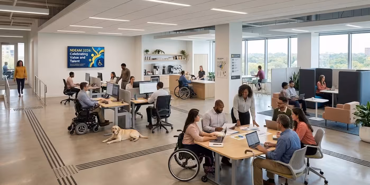 NDEAM 2026: What Does an Accessible Coworking Space Actually Look Like?