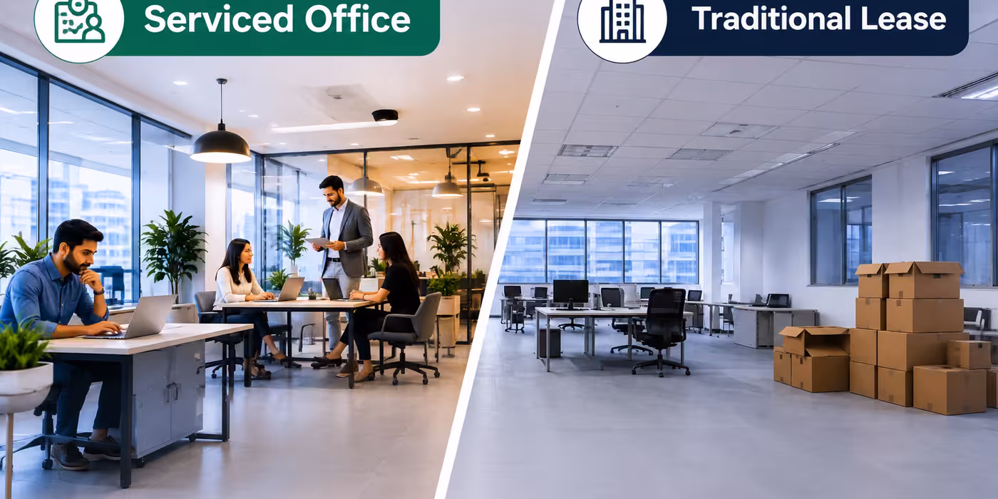 Serviced Office vs. Traditional Lease: Which Is Right for Your Team?