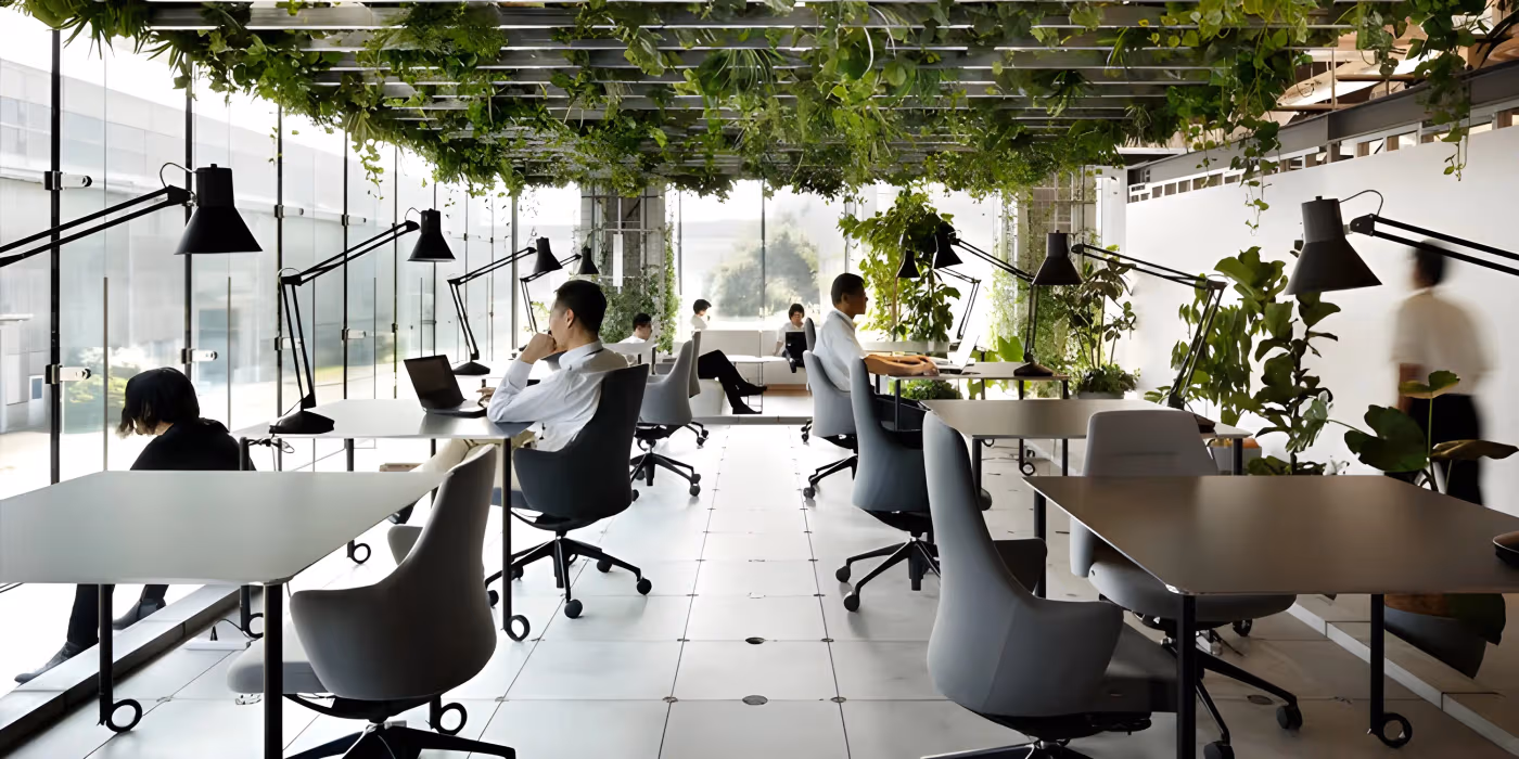 The Benefits of Biophilic Design for Flexible Workspaces