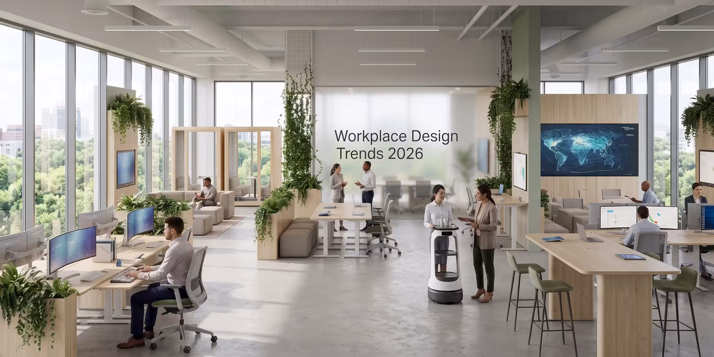 Workplace Design Trends 2026: 10 Trends Shaping Flexible Offices