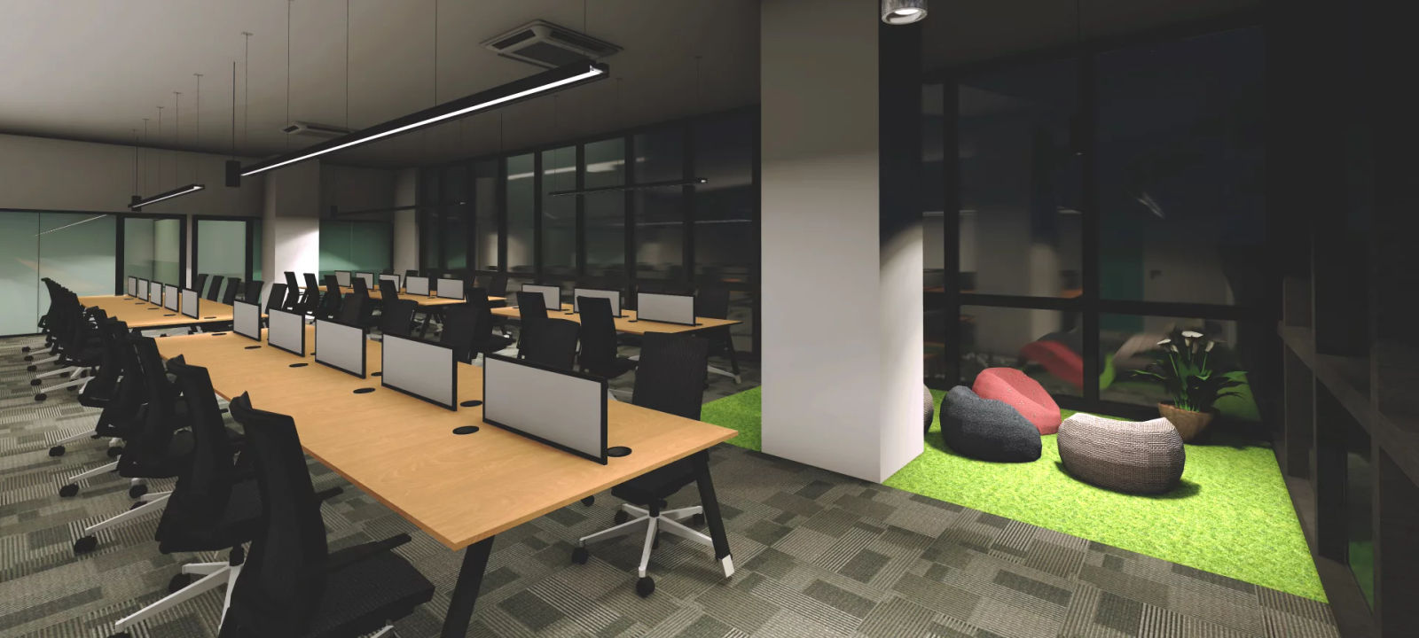 300 Person Private Office at 17 1st Sector Hsr Layout, Bengaluru ...
