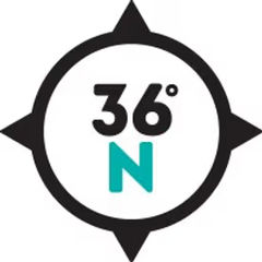 36 Degrees North logo