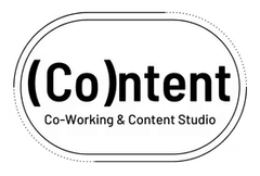 (Co)ntent Coworking & Content Studio logo