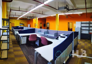 3 Person Coworking Desk