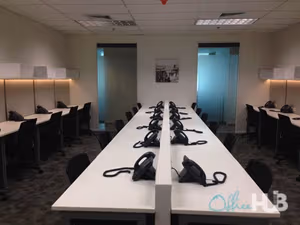 3 Person Coworking Desk