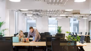 1 Person Coworking Desk