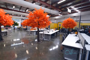 2 Person Coworking Desk