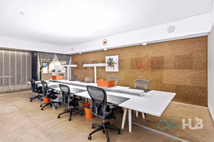 8 Person Coworking Desk