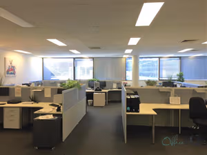 3 Person Coworking Desk