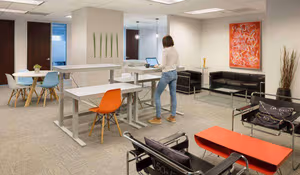 3 Person Coworking Desk