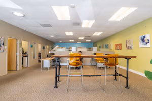 2 Person Coworking Desk