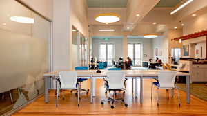 1 Person Coworking Desk