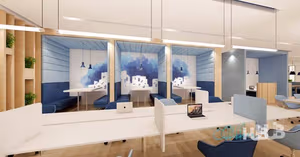 3 Person Private Office