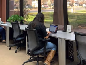 2 Person Coworking Desk