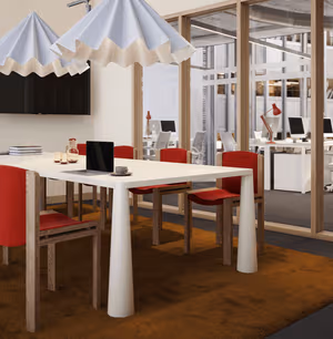 4 Person Private Office