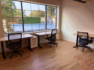 3 Person Coworking Desk