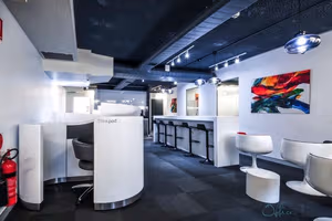 3 Person Coworking Desk