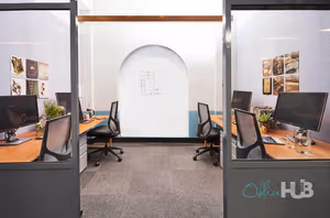 7 Person Coworking Desk