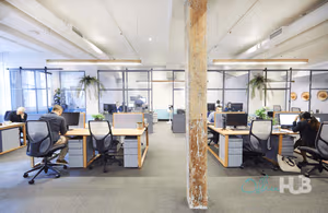 3 Person Coworking Desk