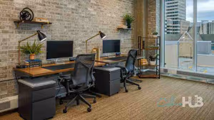 3 Person Coworking Desk