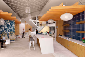 1 Person Coworking Desk