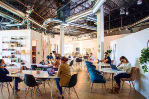 1 Person Coworking Desk