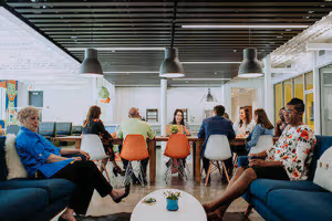 1 Person Coworking Desk