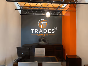 5 Person Coworking Desk