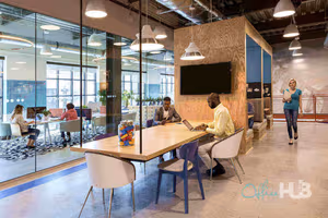 3 Person Coworking Desk