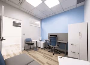 1 Person Coworking Desk