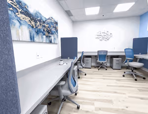 3 Person Coworking Desk