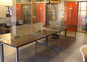 2 Person Coworking Desk