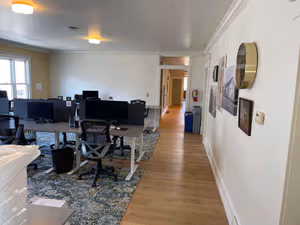 1 Person Coworking Desk