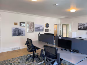 3 Person Coworking Desk