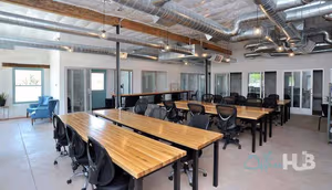 3 Person Coworking Desk